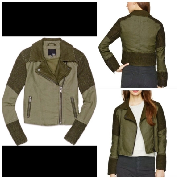 ARITZIA Wilfred Free Alana moto jacket M - Picture 1 of 10